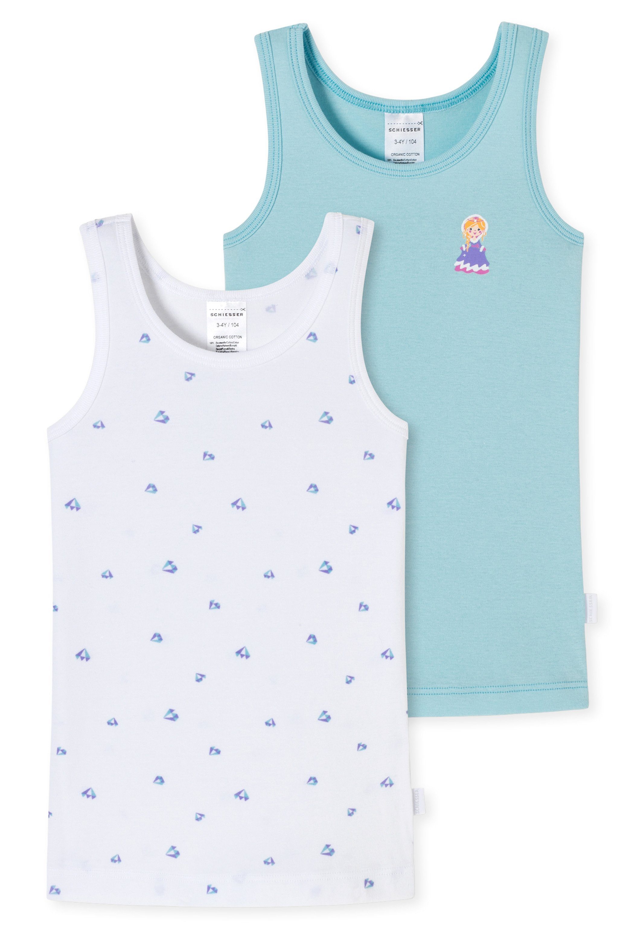 Unterhemd 2er Pack Feinripp Organic Cotton