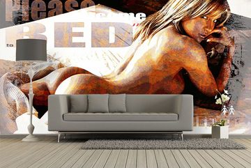 WandbilderXXL Fototapete Come to Bed, glatt, Retro, Vliestapete, hochwertiger Digitaldruck, in verschiedenen Größen