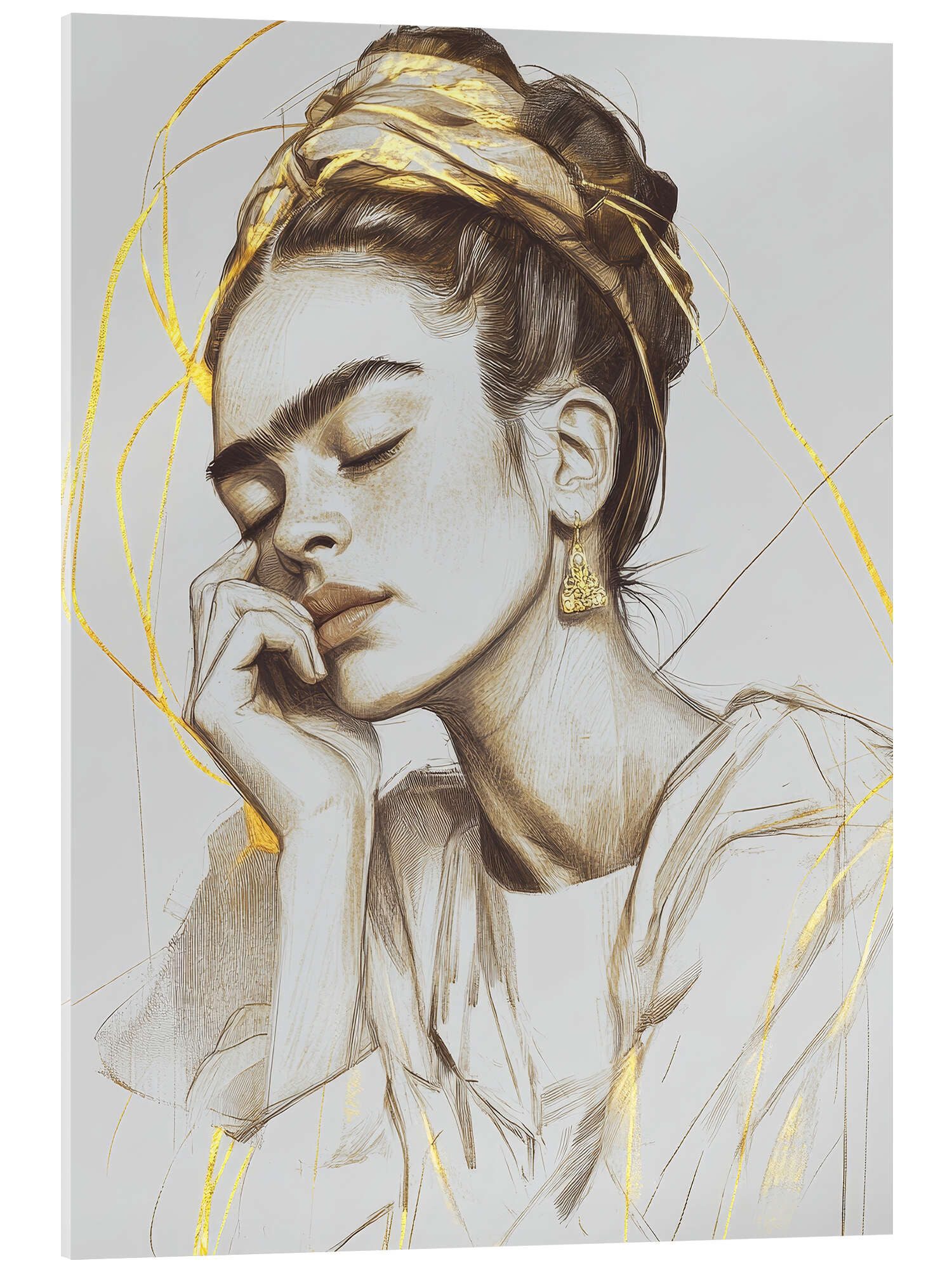 Posterlounge Poster DejaReve, Frida Kahlo verträumt, günstig online kaufen