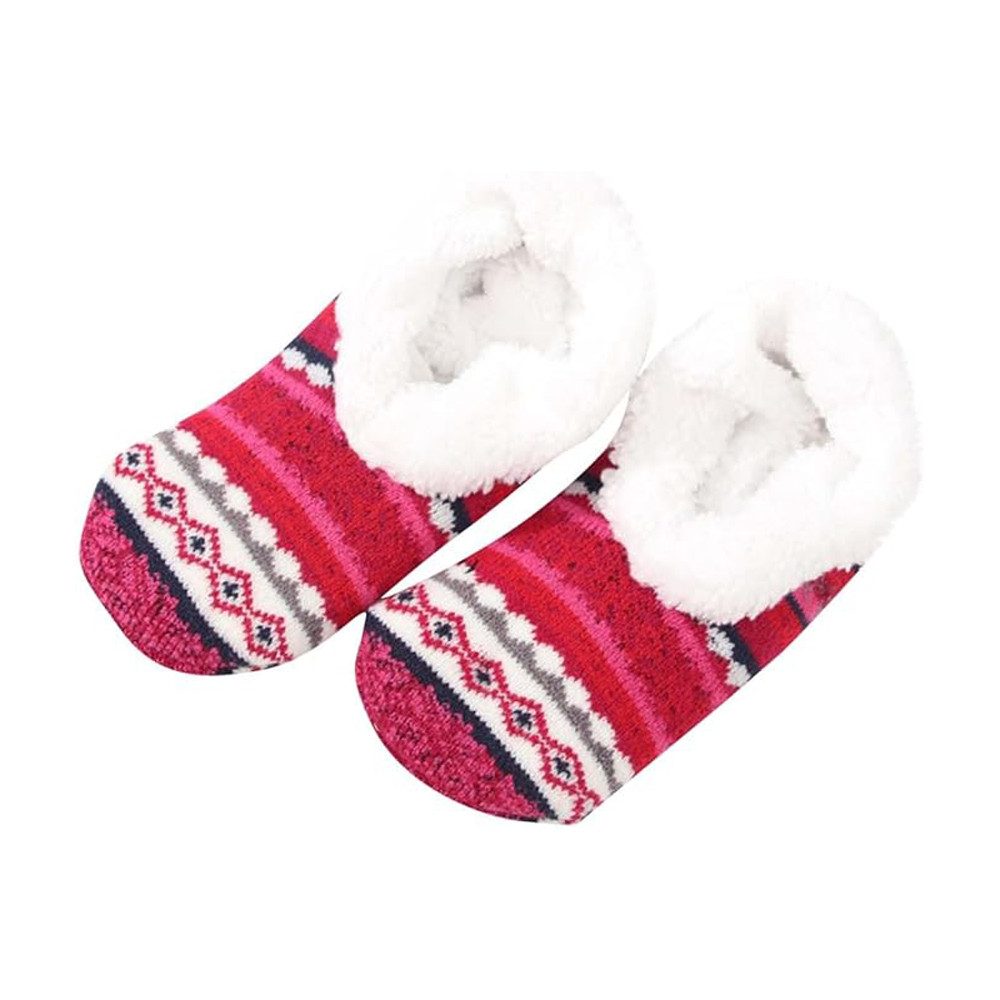 Coonoor Haussocken Wärmende Hausschuhe für Damen, Lustige rutschfeste Plüsc günstig online kaufen