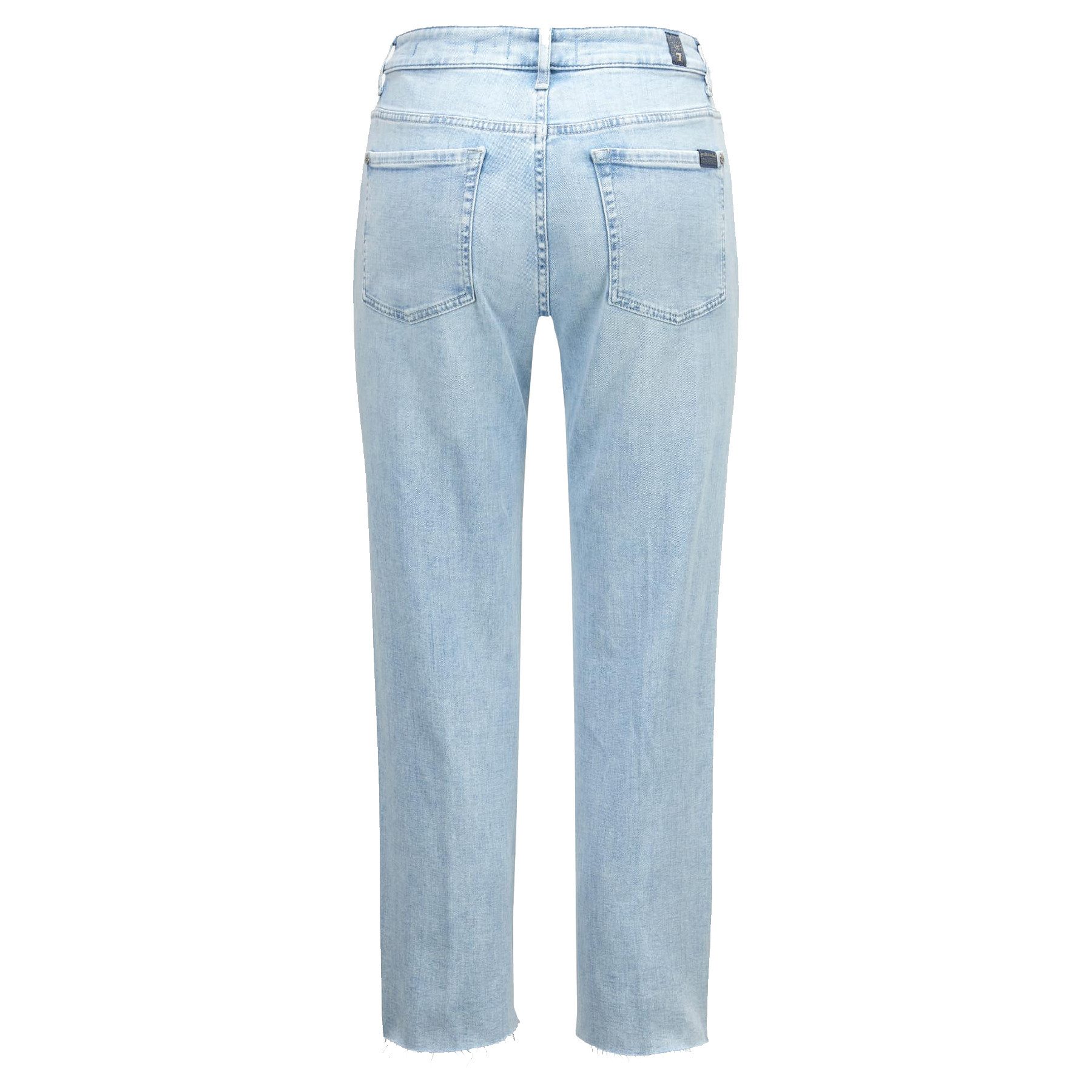 SEVEN FOR ALL MANKIND Straight-Jeans SEVEN FOR ALL MANKIND Jeans CALIE STRAIGHT Mid Waist - Blau
