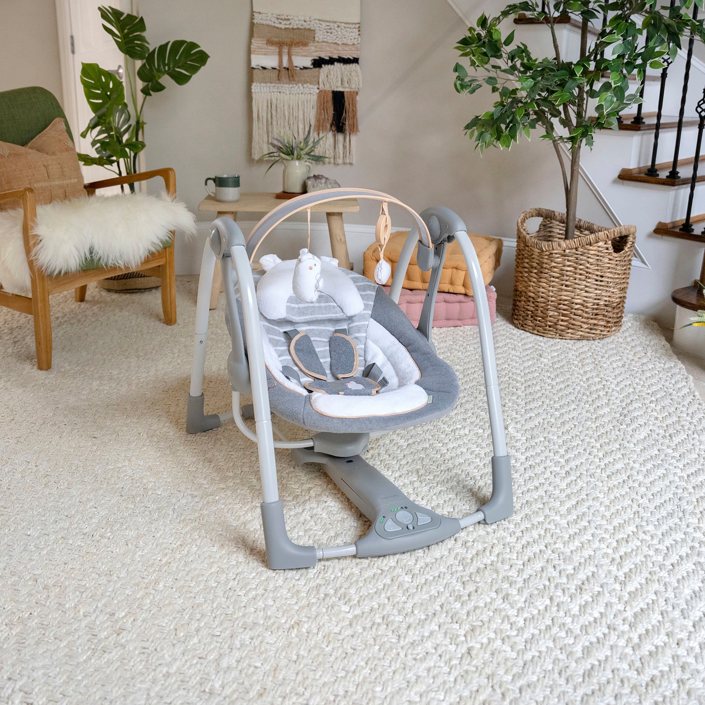 ingenuity Babyschaukel Swing'n' Go, Bella Teddy, tragbar günstig online kaufen
