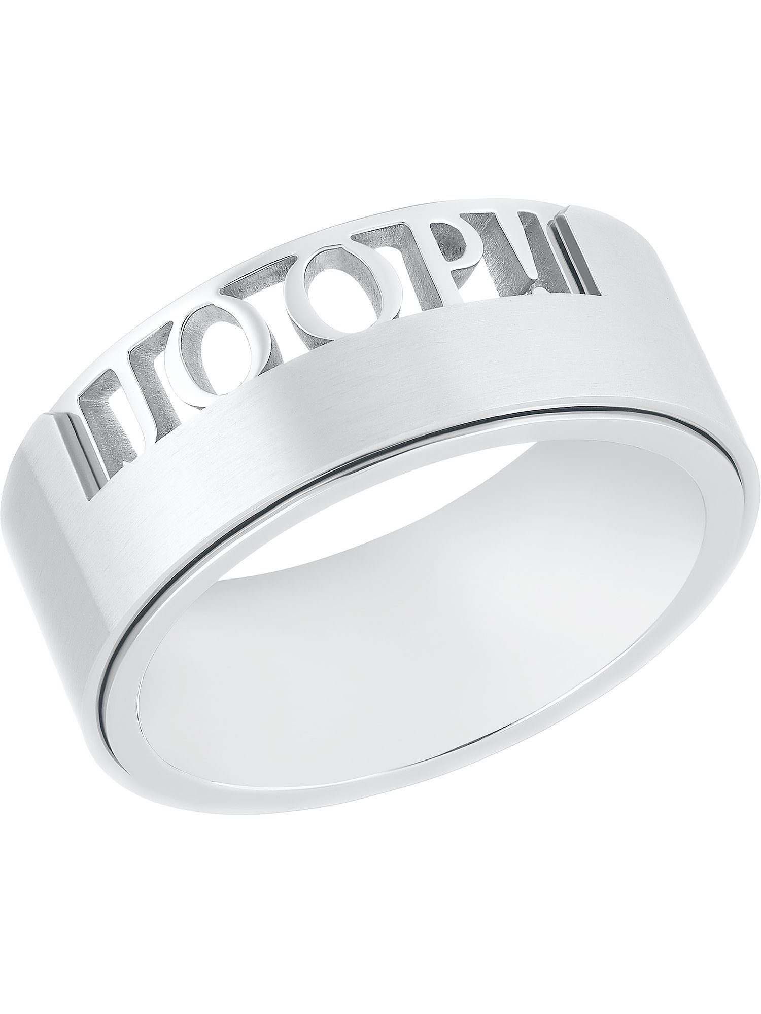 Joop! Fingerring für Herren, Edelstahl (Ring, 1-tlg)