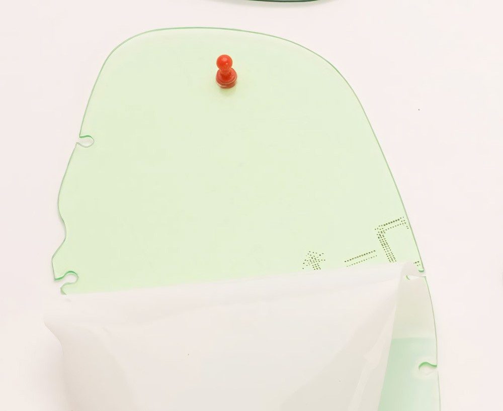 Helmvisier Rnr Tear Off Lens Hybrid (Studs)