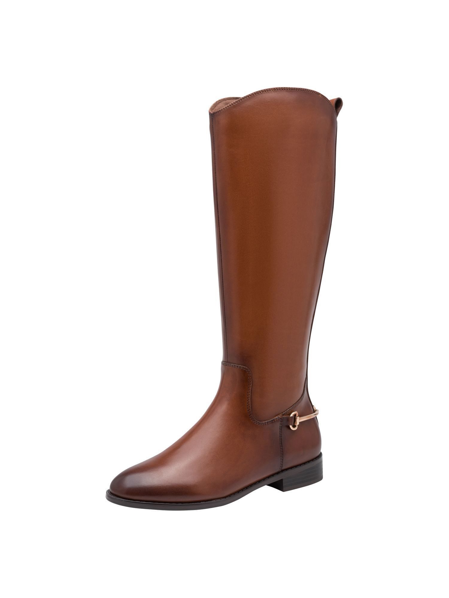 MARCO TOZZI MT FEEL ME aus Leder Blockabsatz 2-25553-47 Stiefel