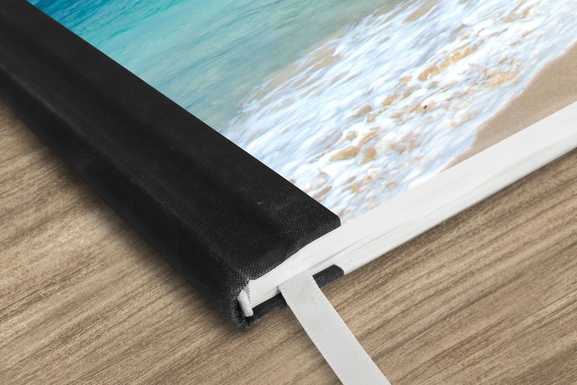 Thumbnail - MuchoWow Notizbuch Meer - Tropen - Strand - Pflanzen, Notebook, Notizblock a5, Tagebuch, Journal Liniert