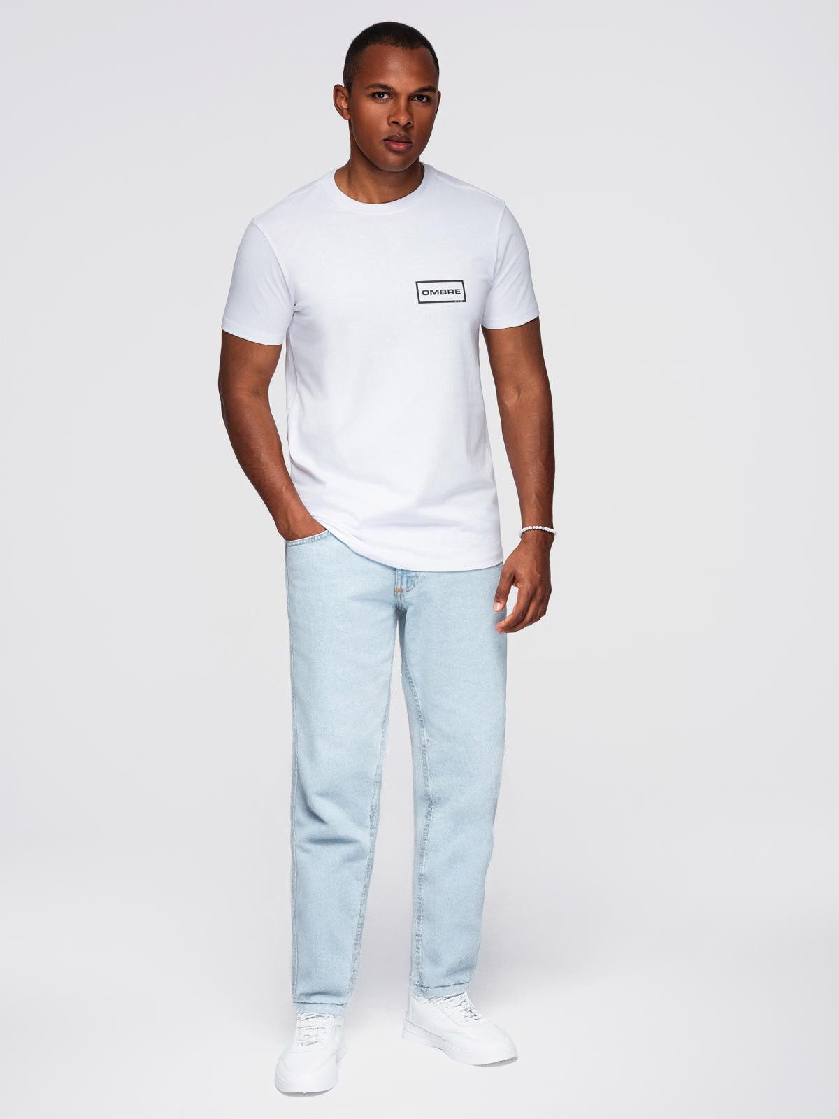 OMBRE T-Shirt T-Shirt mit Aufdruck, Regular Fit