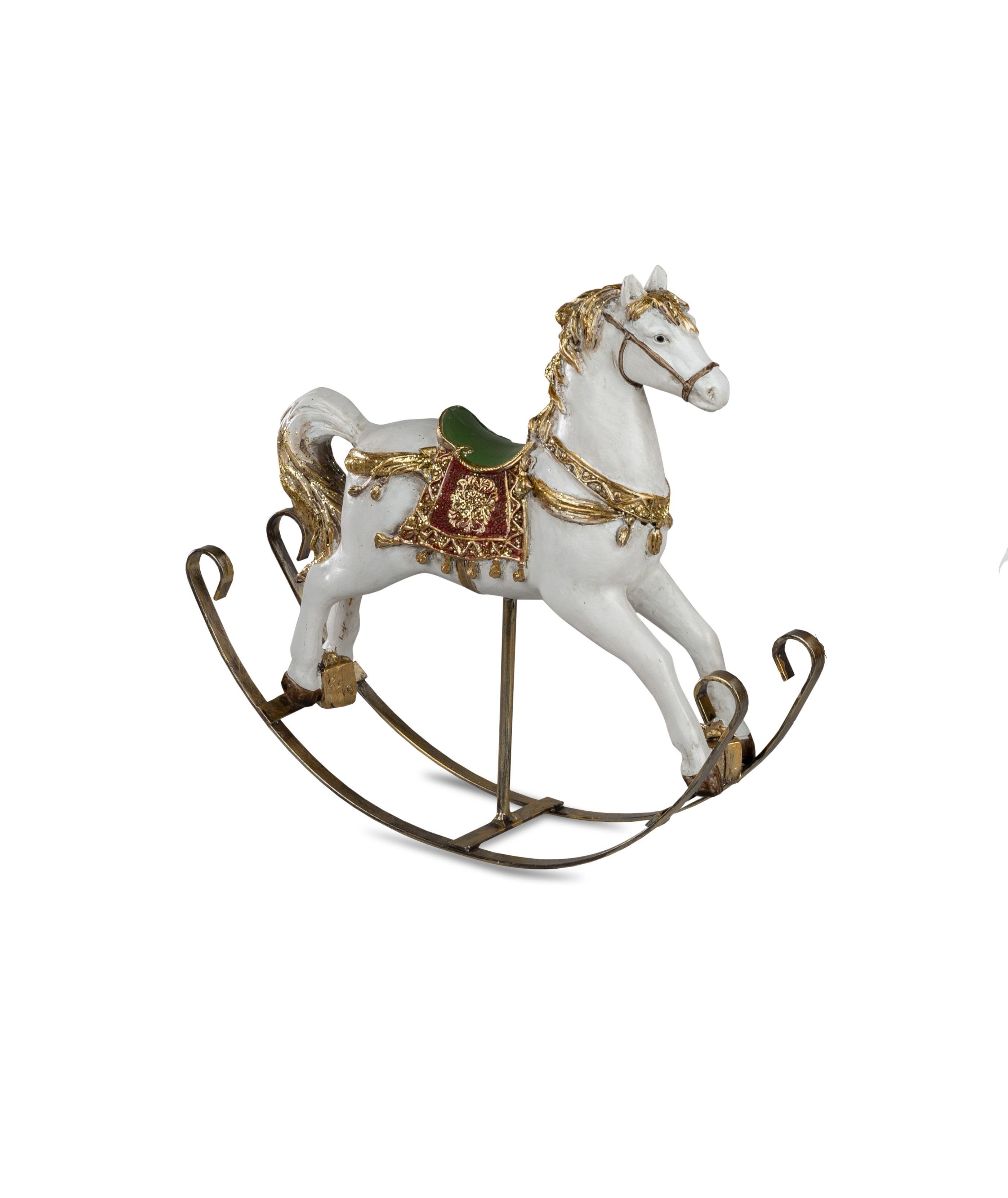 Small-Preis Dekofigur Schaukelpferd Weihnachtsdeko in verschiedenen Ausführ günstig online kaufen