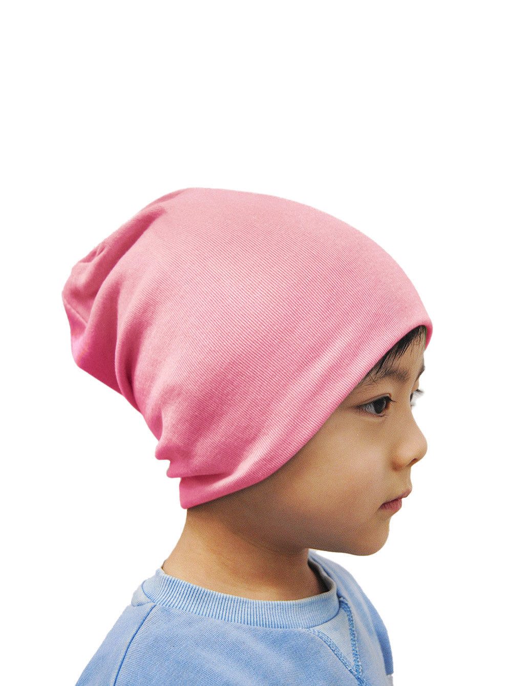 axy Beanie Kinder Slouch Beanie Long Mütze 1-5 Jahren Mütze für Jungen Mädchen Kleinkind Unisex Unifarbe