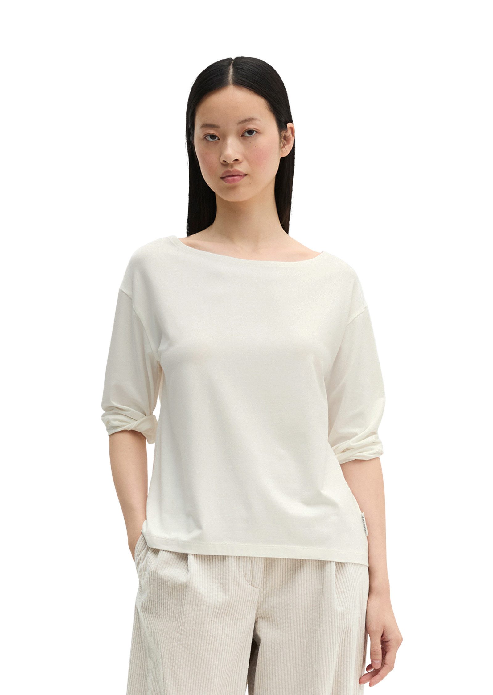 Marc O'Polo T-Shirt aus weichem Modal-Mix