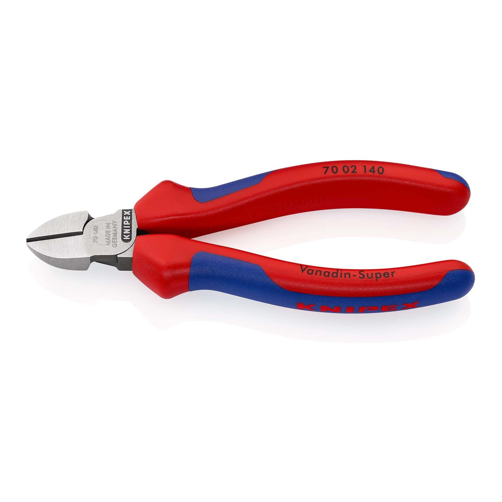Knipex Seitenschneider KNIPEX 70 02 140 Seitenschneider mit Mehrkomponenten-Hüllen schwarz at