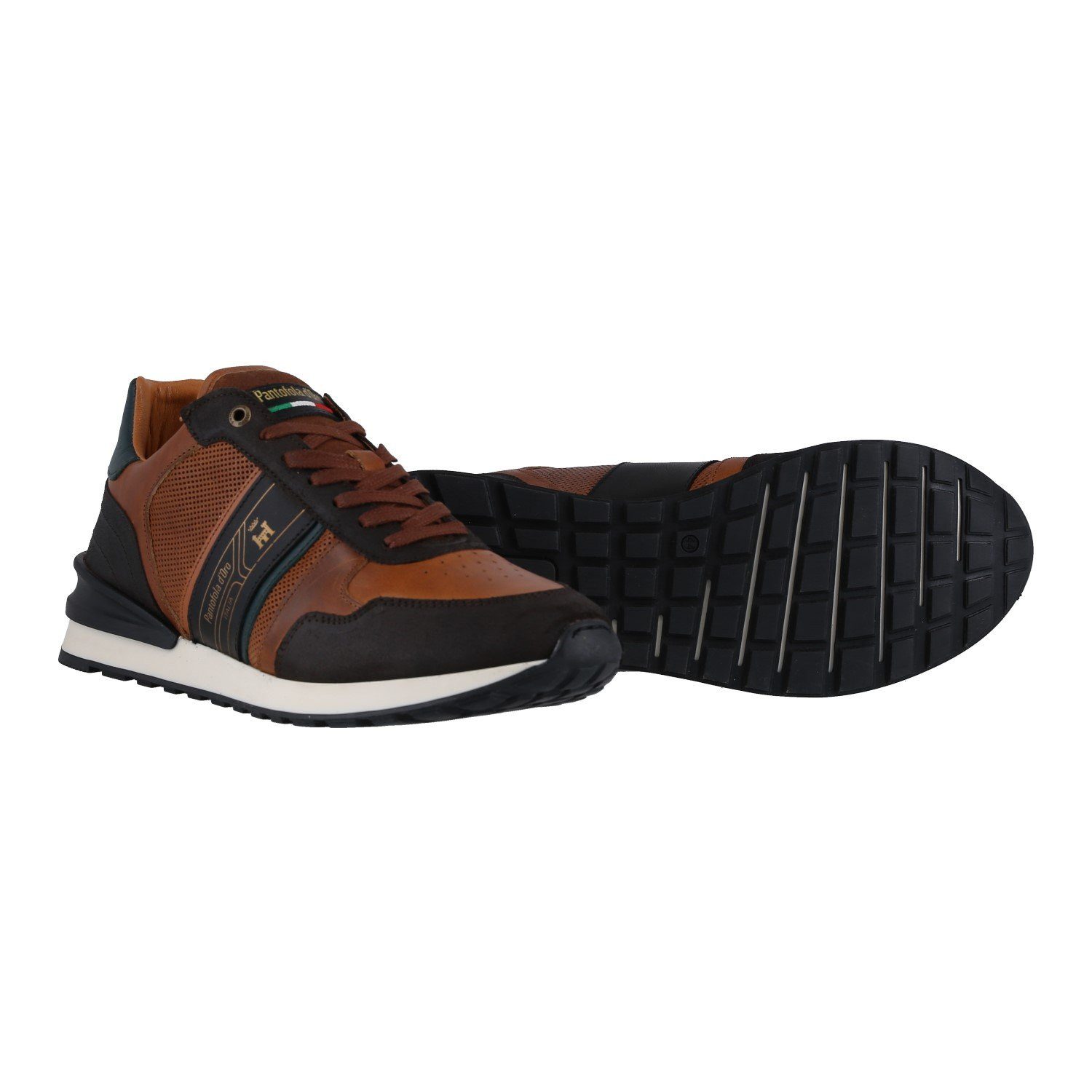 Pantofola d´Oro Ponte Runner Low Leder braun Herren Sneaker günstig online kaufen