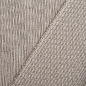 Stoff Dekostoff Dobby Streifen 3mm beige braun 1,40m Breite