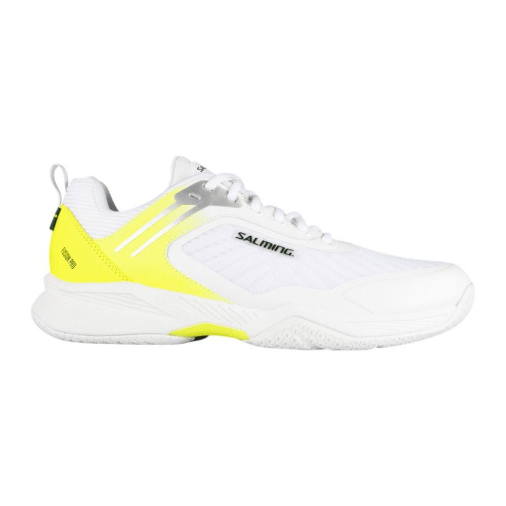 SALMING Hallen-Indoorschuhe Fusion Pro Stabilität weiss/gelb Herren Badmintonschuh