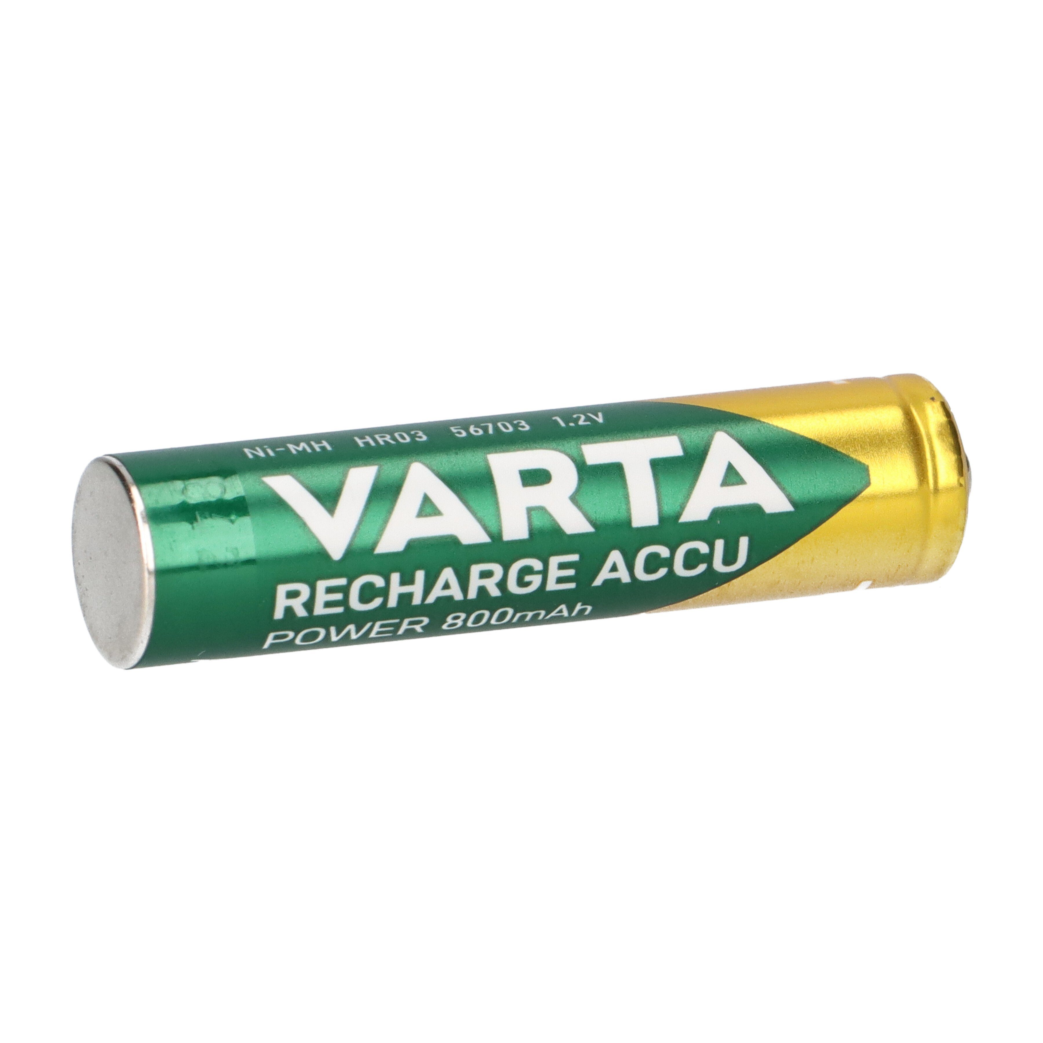 VARTA Varta Ready2Use Micro Accu Ni-MH 1,2V / 800mAh AAA 2er Blister Akku