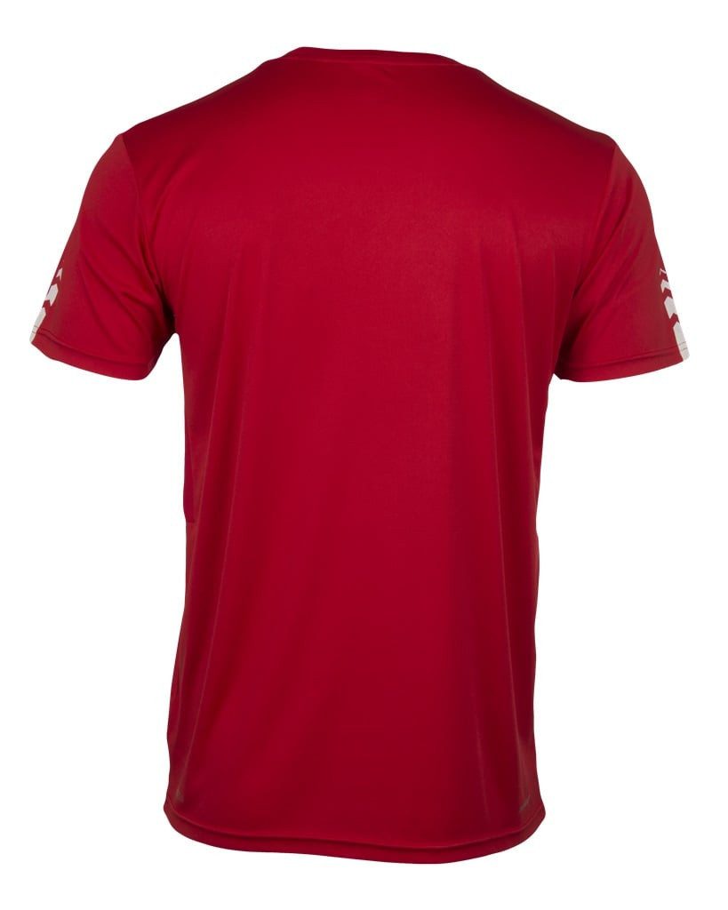 Dunlop T-Shirt Club Crew (100% Polyester) rot Herren