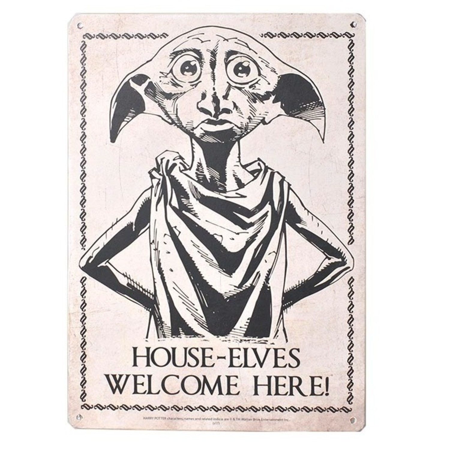 Half Moon Bay Metallschild Harry Potter Dobby Blechschild