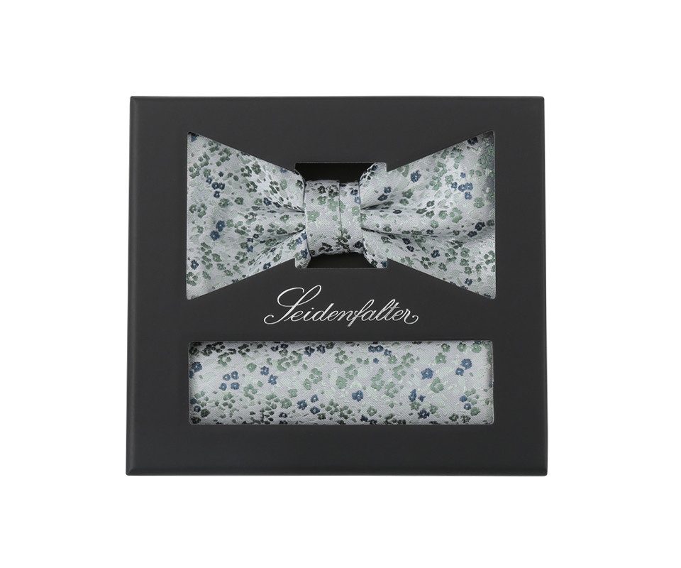 Prince Bowtie Krawatte Set Fliege + Einstecktuch
