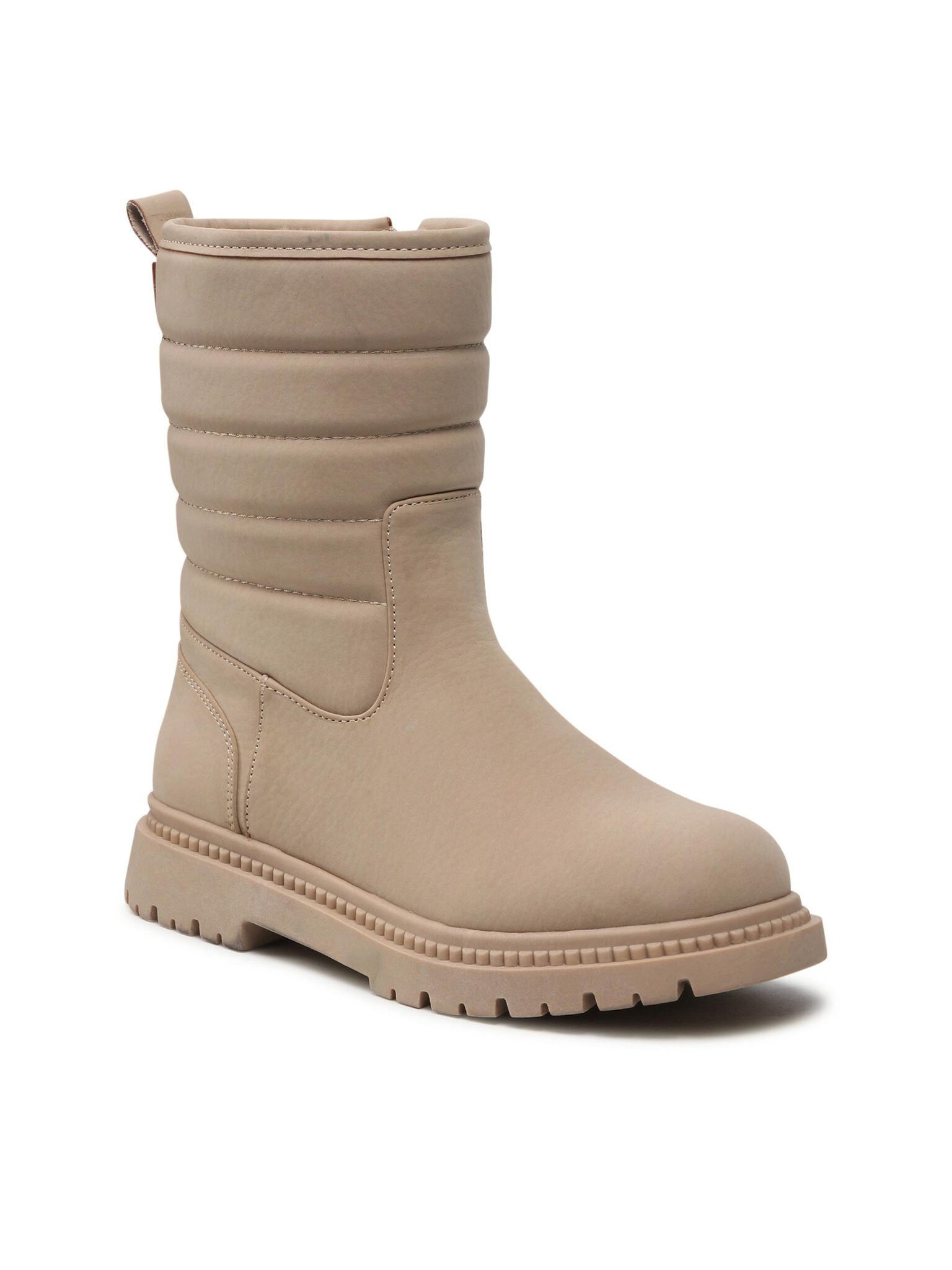 DeeZee Deezee Damen-Knöchelstiefel beige CS5911-01 Stiefel