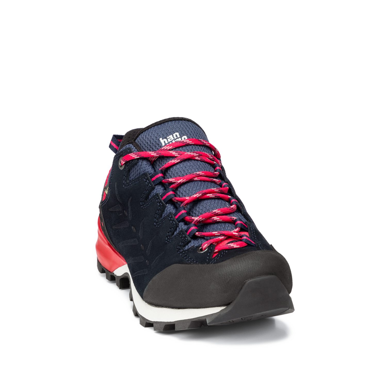 Hanwag Makra Pro Low Lady GTX - Damen Zustiegsschuh - Navy/Pink Trekkingschuh