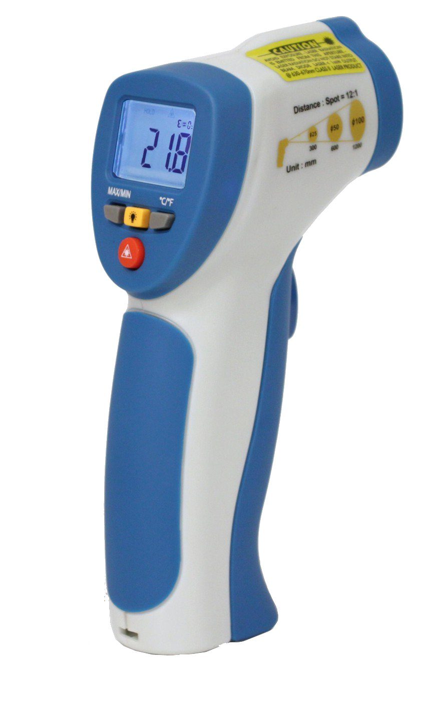 Ziellaser, ~ Thermodetektor IR-Thermometer -50 PeakTech 4965: P ~ ... PeakTech 1-tlg. +380°C 12:1,