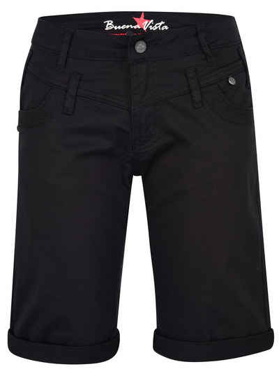 Buena Vista Stretch-Jeans BUENA VISTA FLORIDA SHORT clean black 2105 J5746 4003.014 - Stretch