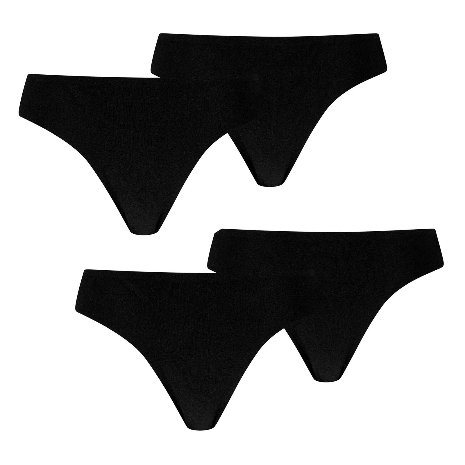 PUMA String Invisible Ultra Soft Cotton (4-St) mit nahtlosen Abschlüssen