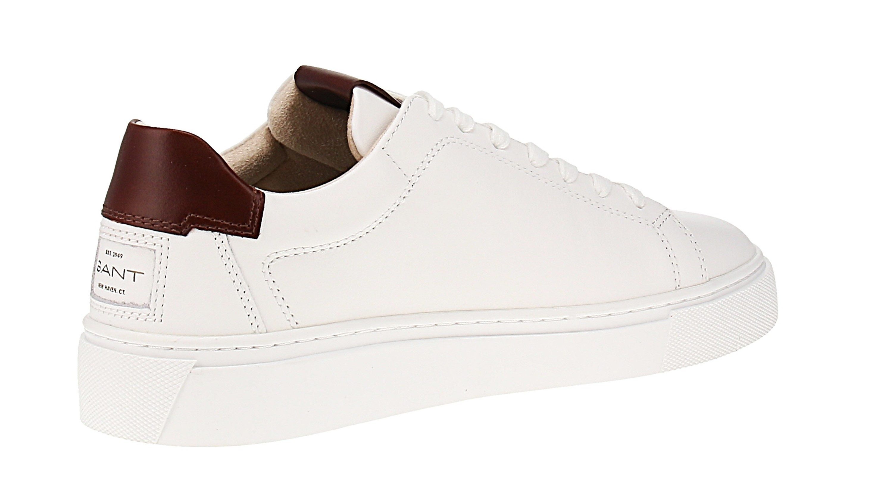 Gant Gant Footwear 31631021 Mc Julien - Herren Sneaker - G245-White-Cognac Sneaker