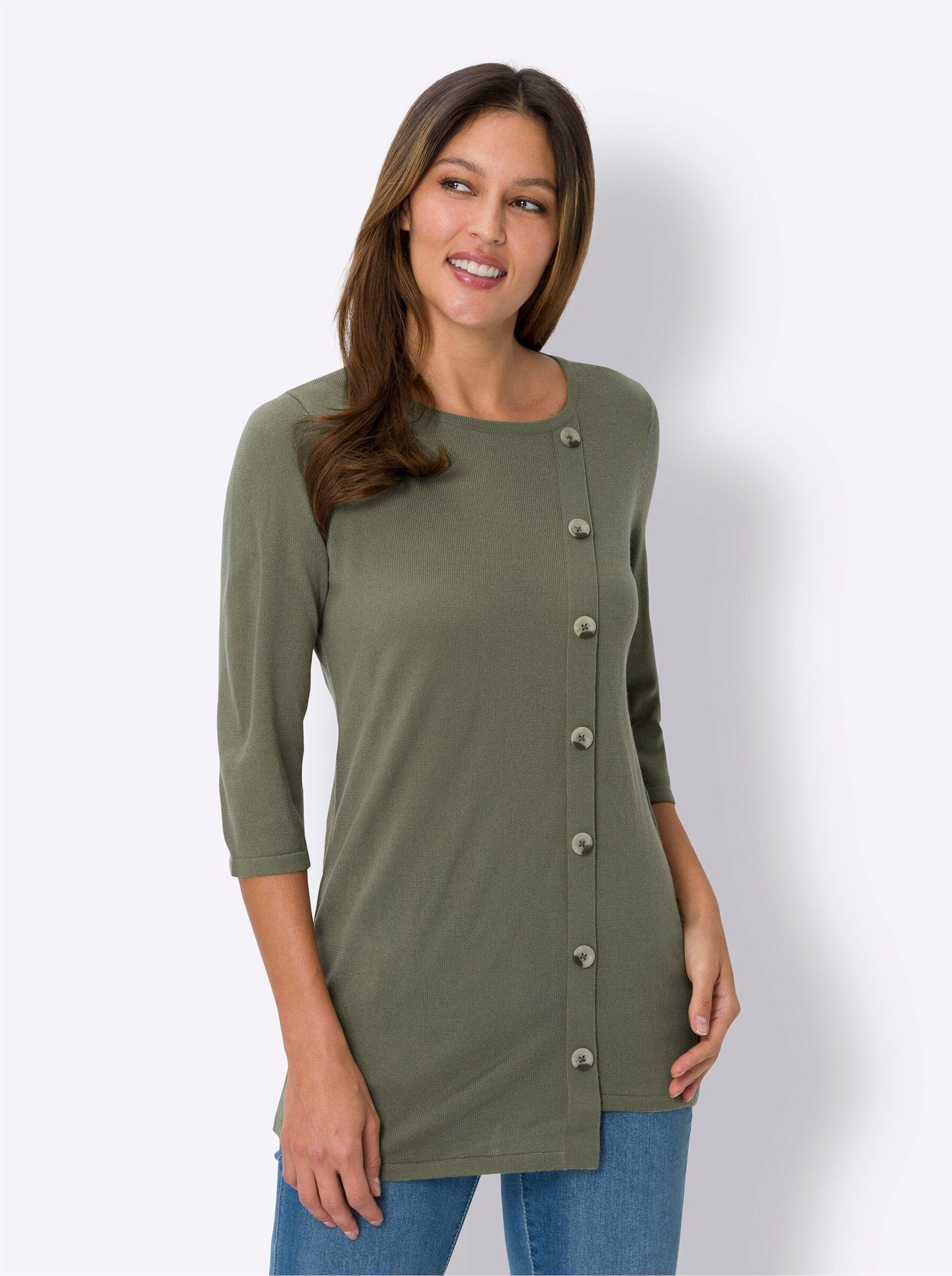 Strickpullover Longpullover