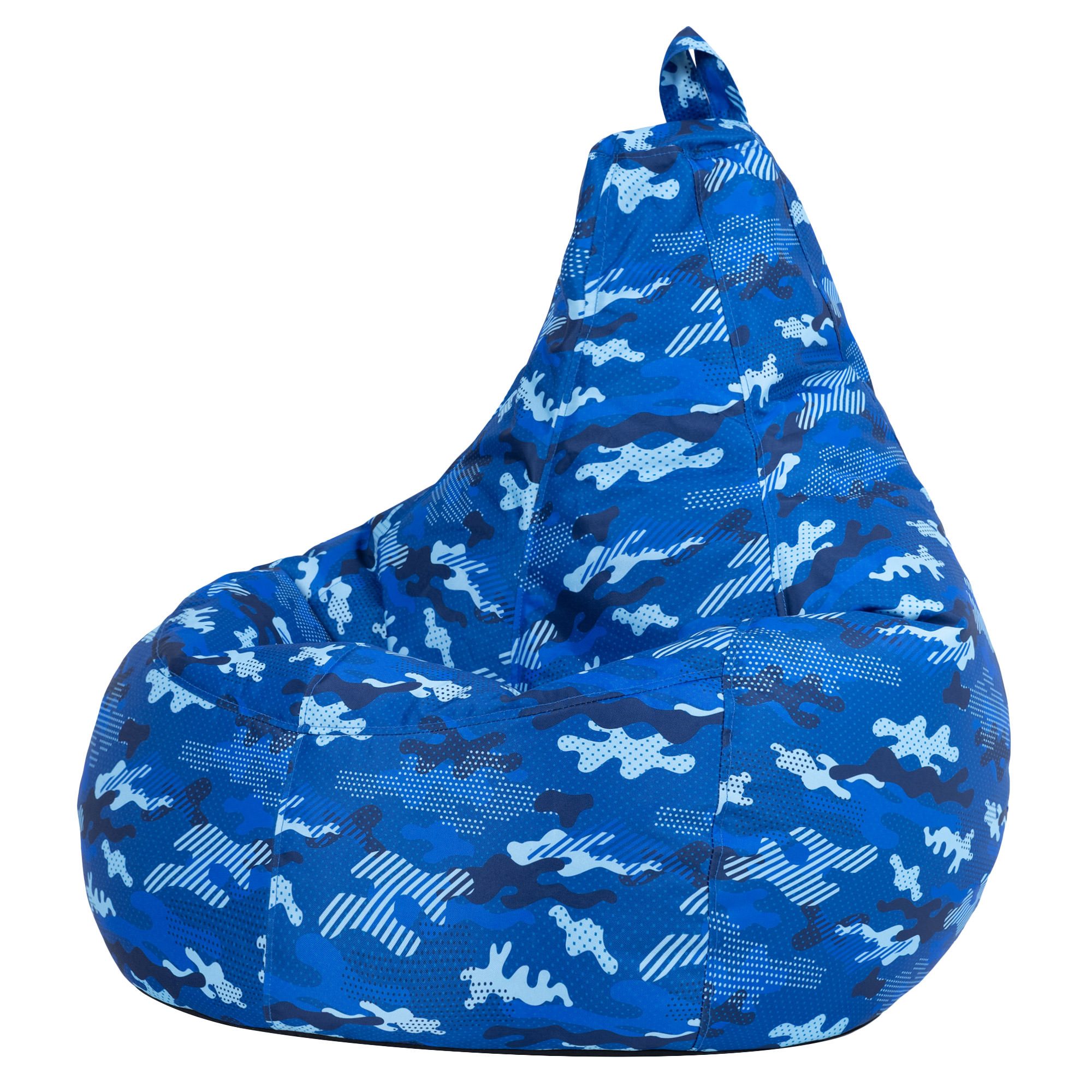 icon Sitzsack Sessel mit Rückenlehne Camouflage, Sitzsack XXL, Gaming Sitzsack, Made in Germany, Erwachsene & Kinder