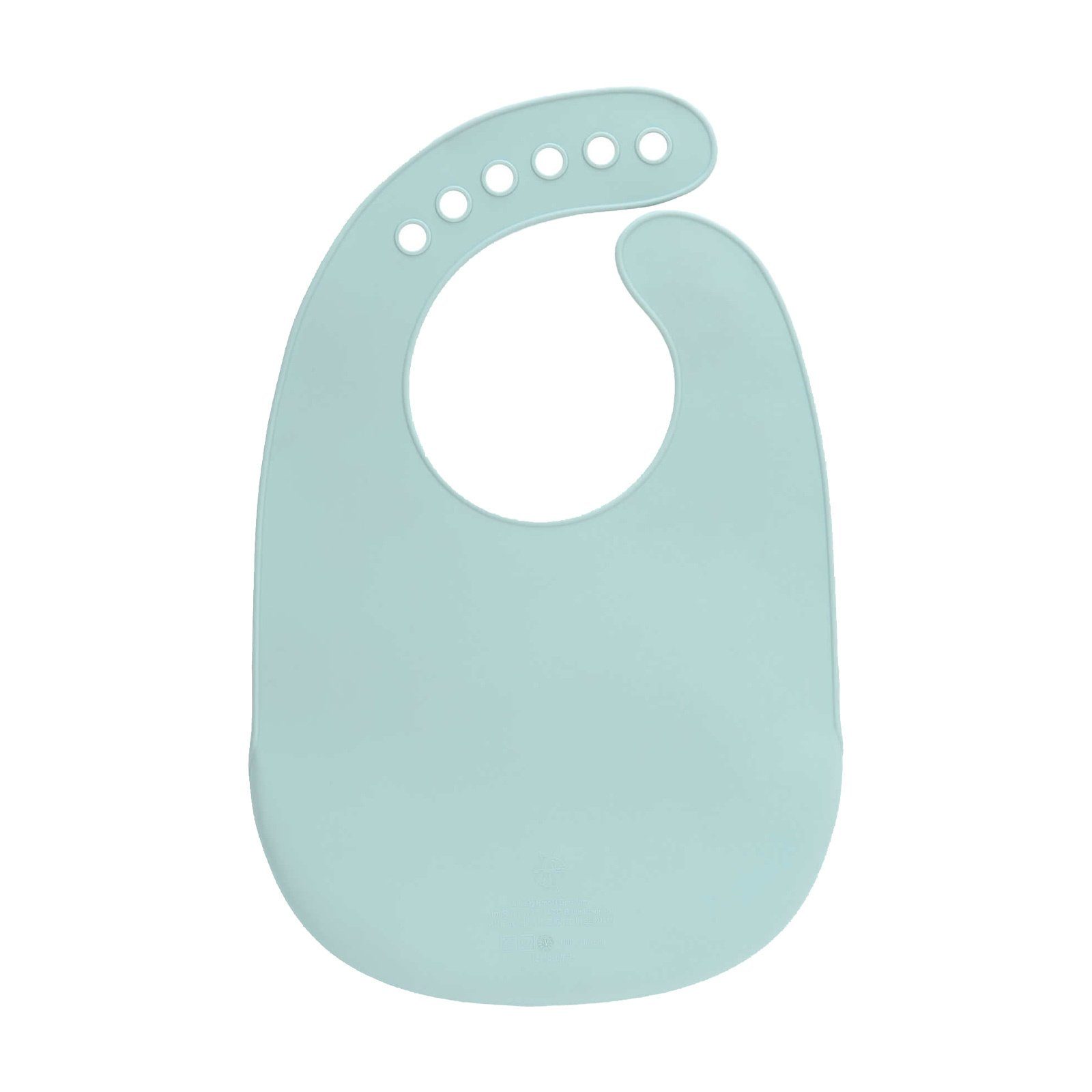 LÄSSIG Lätzchen Little Chums Maus Silikon Lätzchen 21 x 32,7 cm, (1-St)