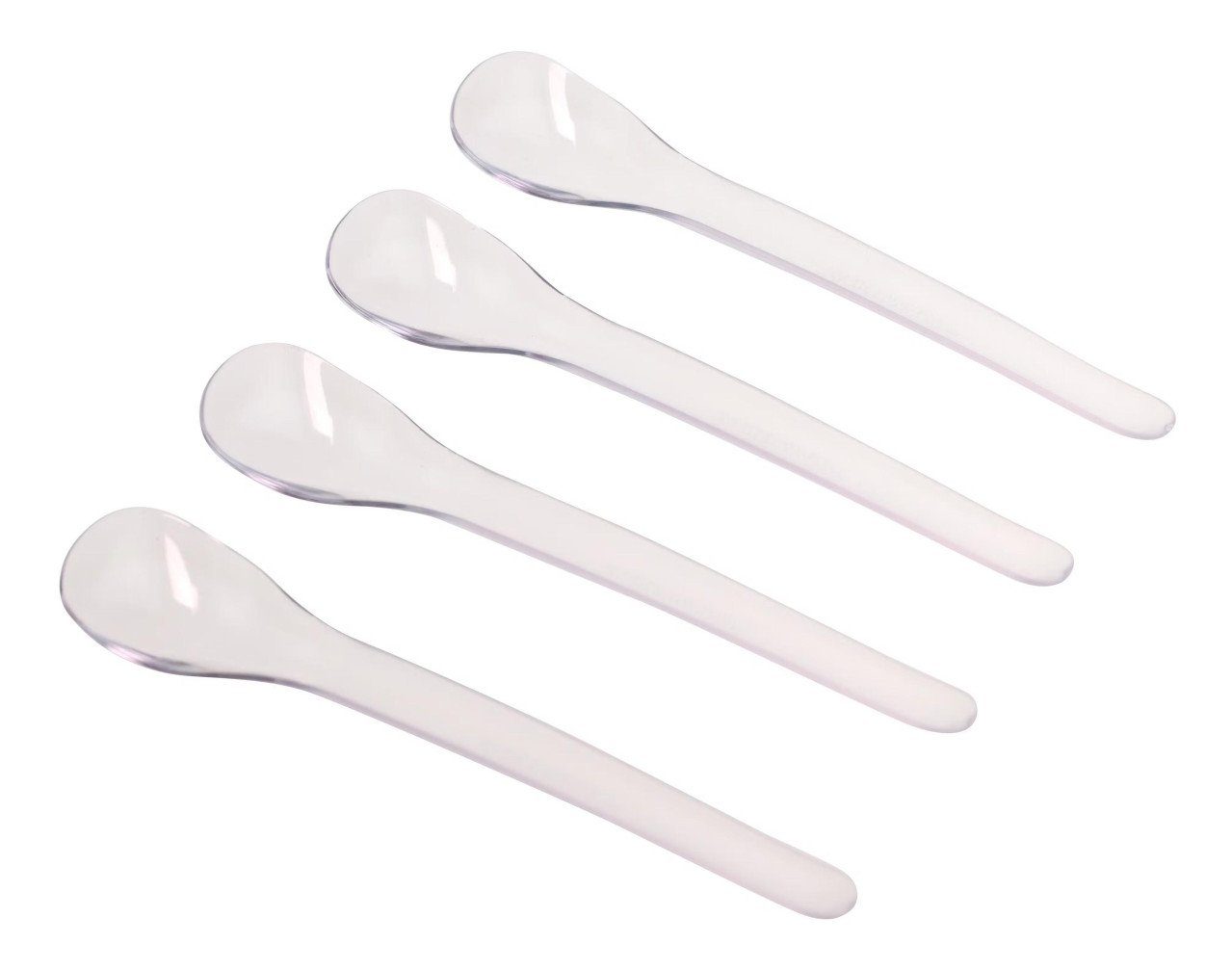 FACKELMANN Ложка для яиц Fackelmann Eilöffel 14 cm transparent oder weiß 4