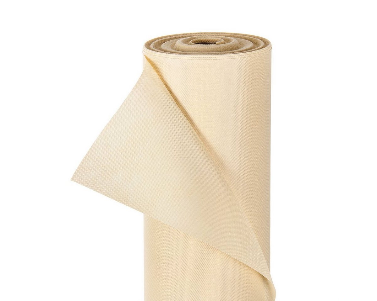 Thumbnail - HaGa Stoff DEKOVLIES in 1,6m Breite beige (METERWARE), Dekostoff, Vlies-Tischdecke, Tischunterlage