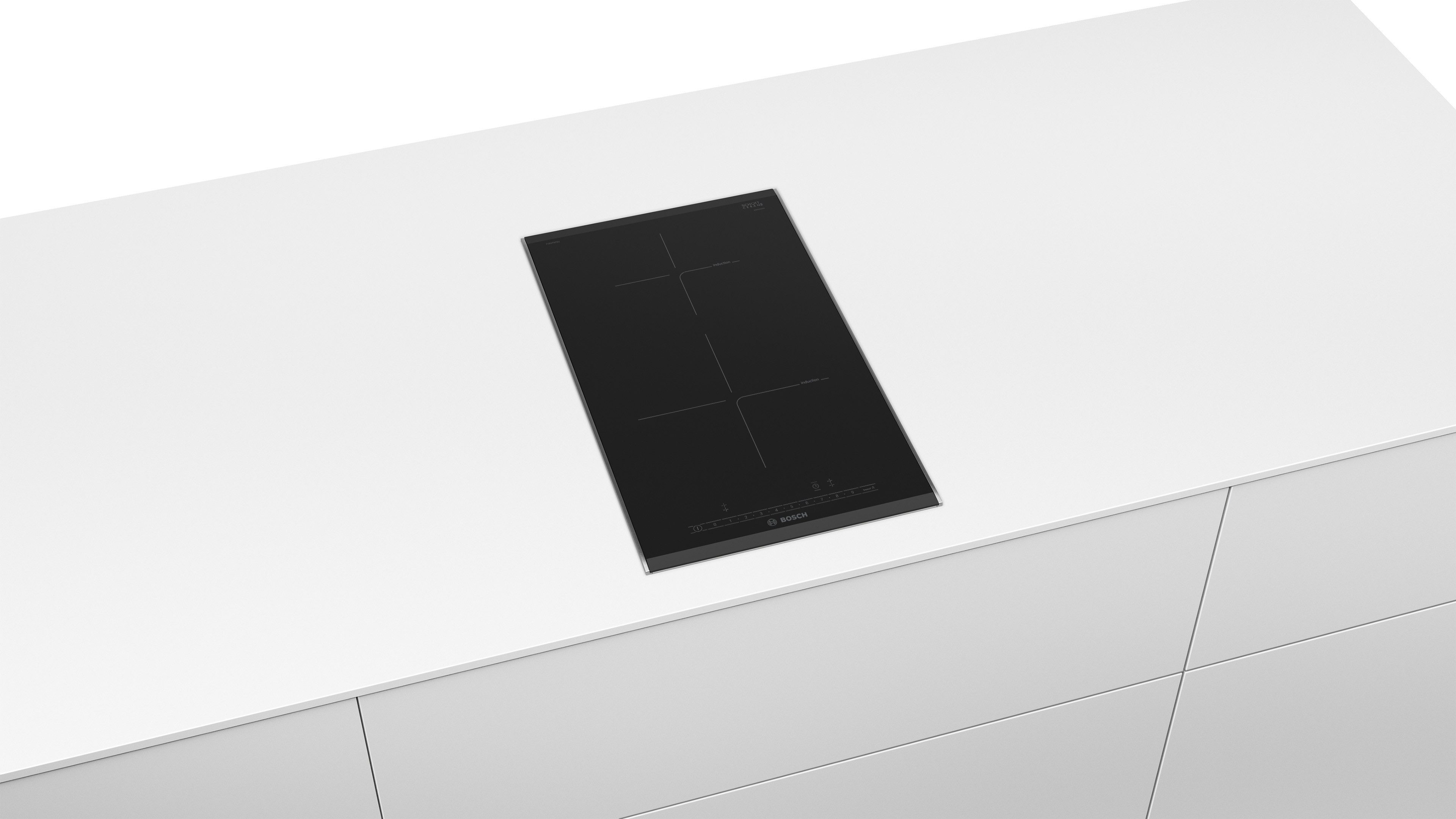 BOSCH Induktions-Kochfeld Serie 6 PIB375FB1E, Power Boost für schnelles Aufheizen & elegantes Comfort Profil Design