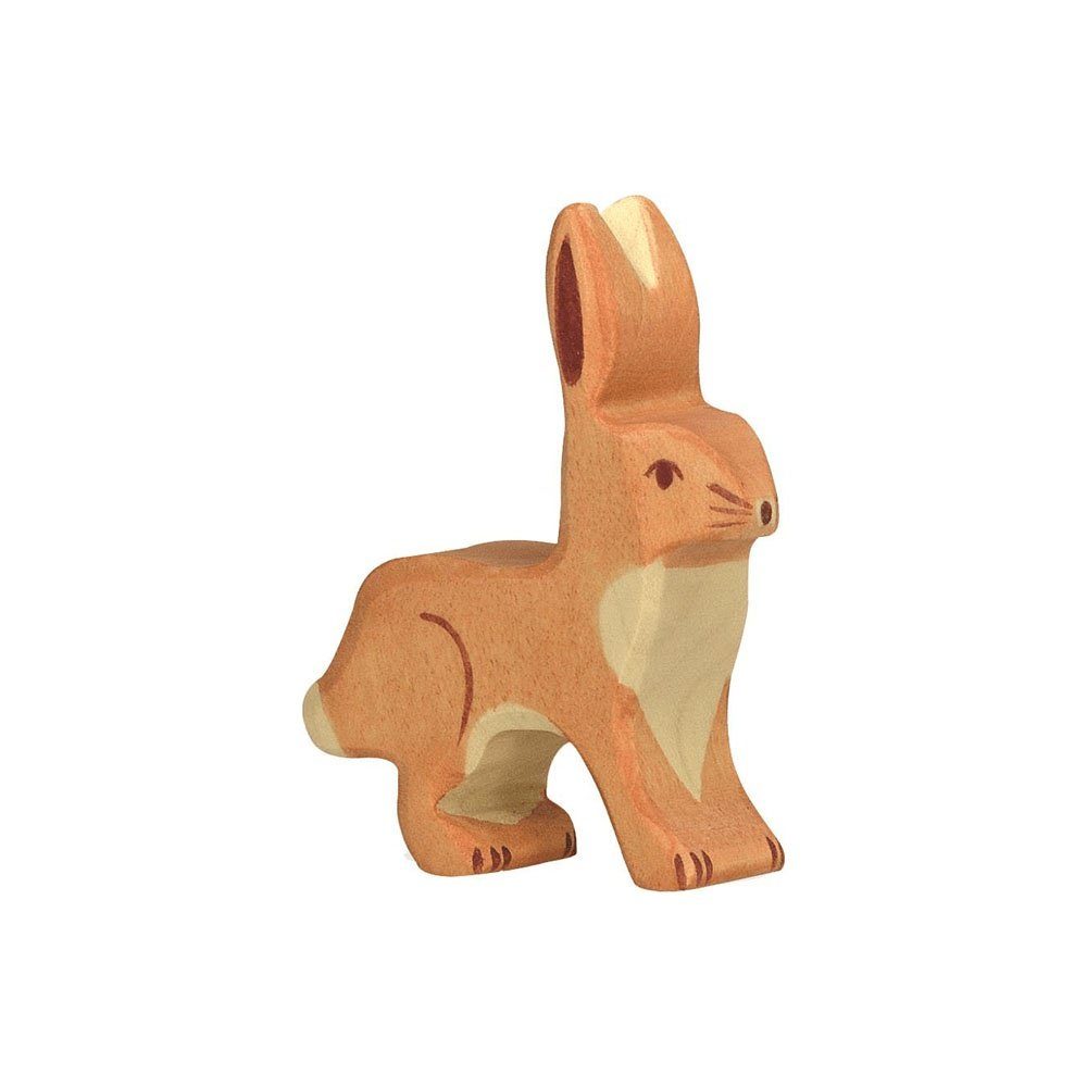 Tierfigur - aus Holztiger hoch Holz Ohren HOLZTIGER Hase