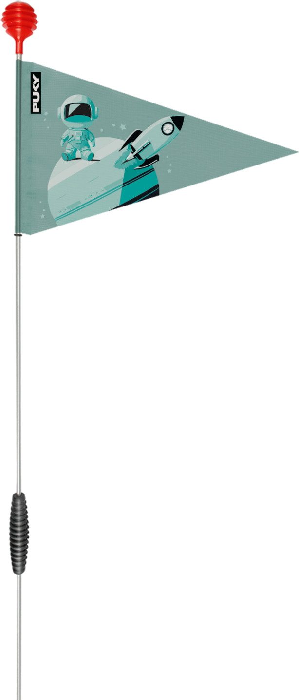 Puky Fahrradwimpel Faltbarer Sicherheitswimpel für Kinderfahrräder gutsy green 9227