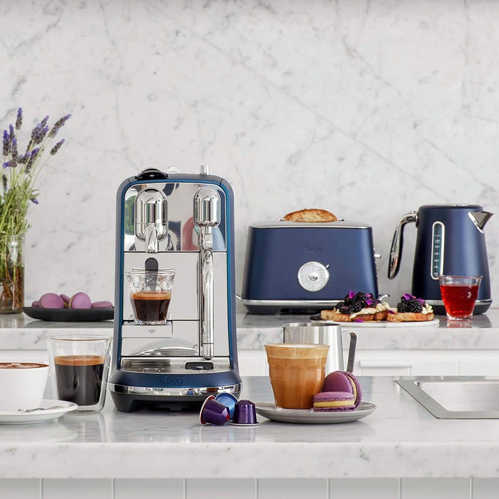 Sage Kapselmaschine Nespressomaschine Creatista Plus
