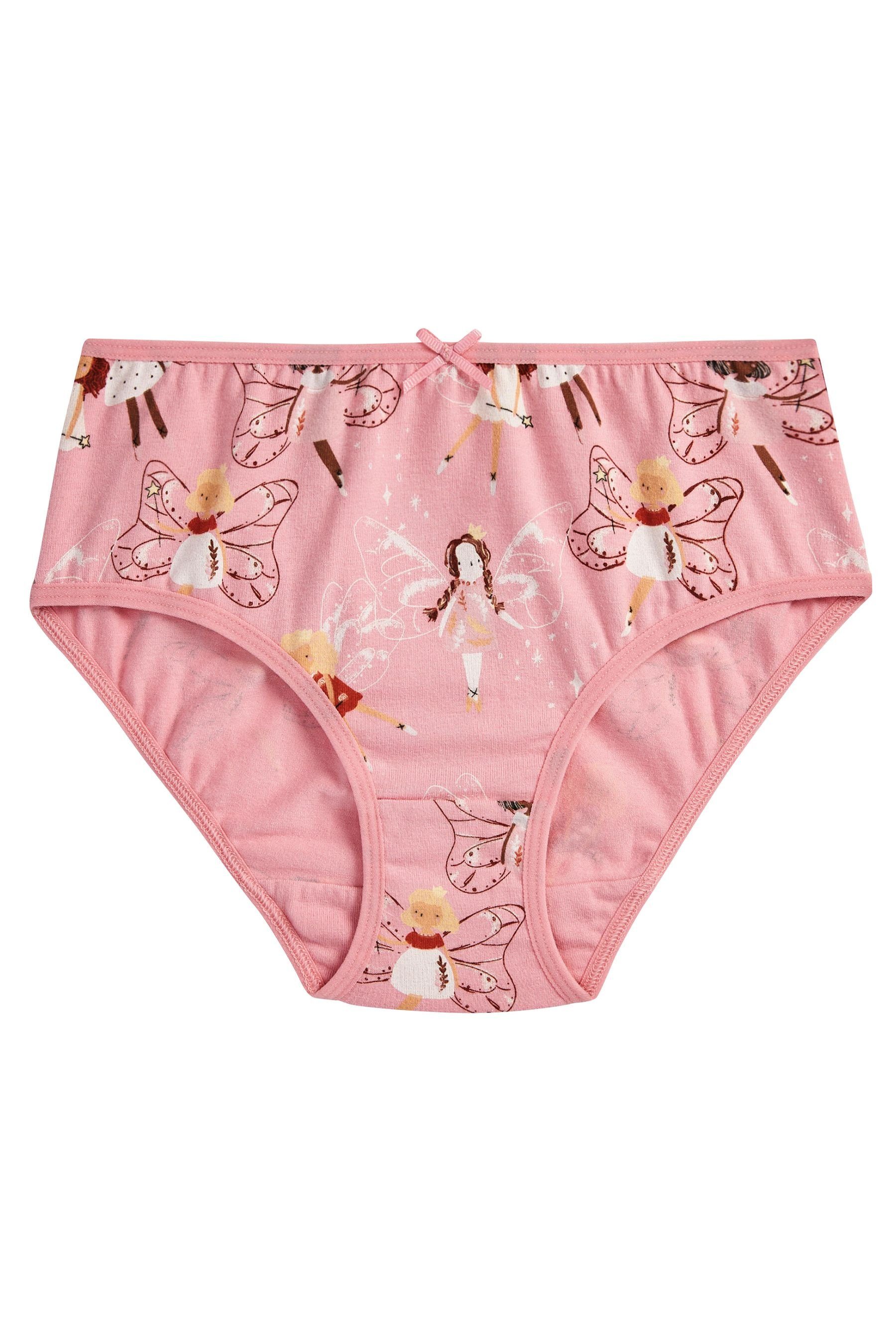 Next Slip Unterhosen im Pink (5-St) Bright 5er-Pack Unicorn