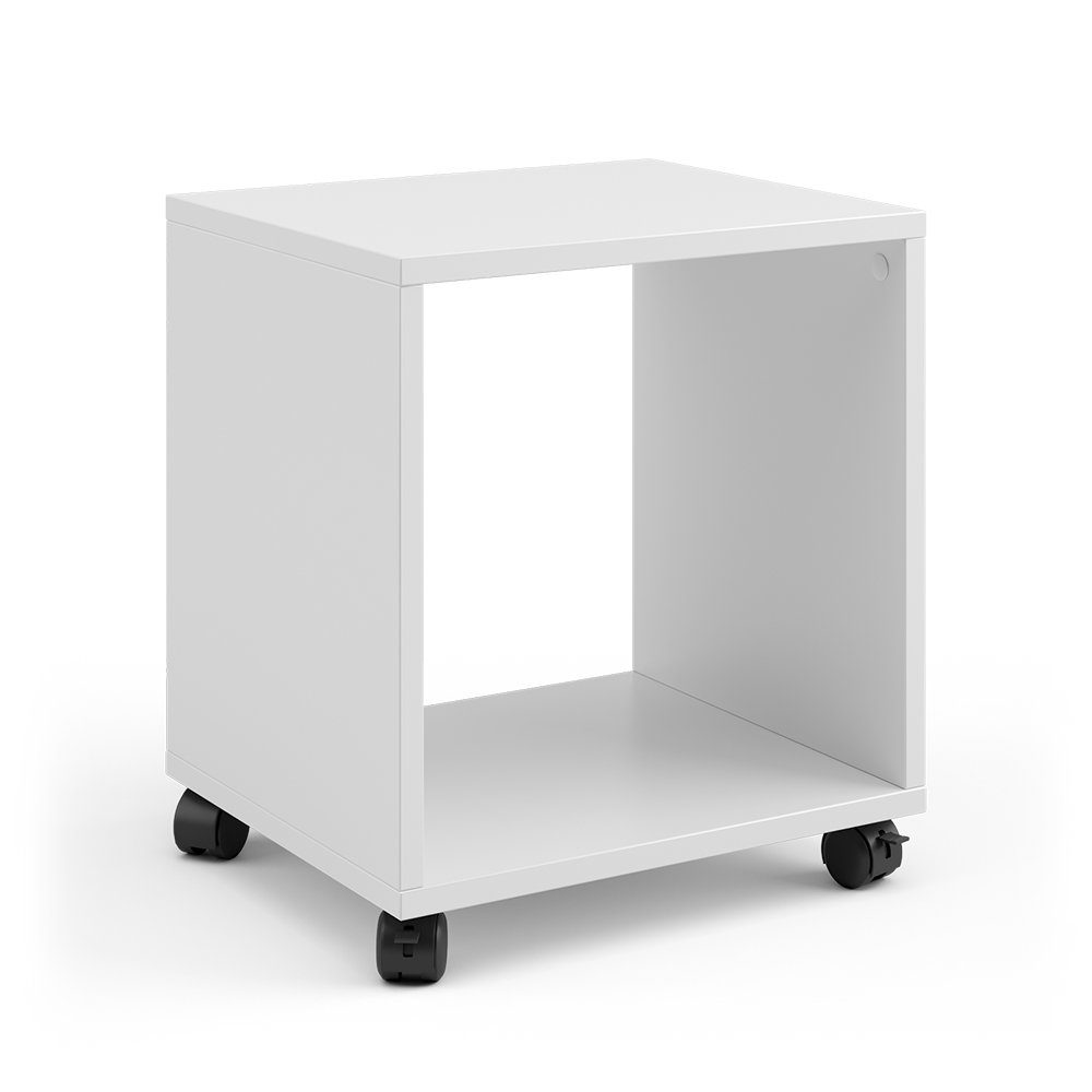 St) Faltboxen Weiß, für Bürocontainer (1 Fach Rollcontainer Vicco 1