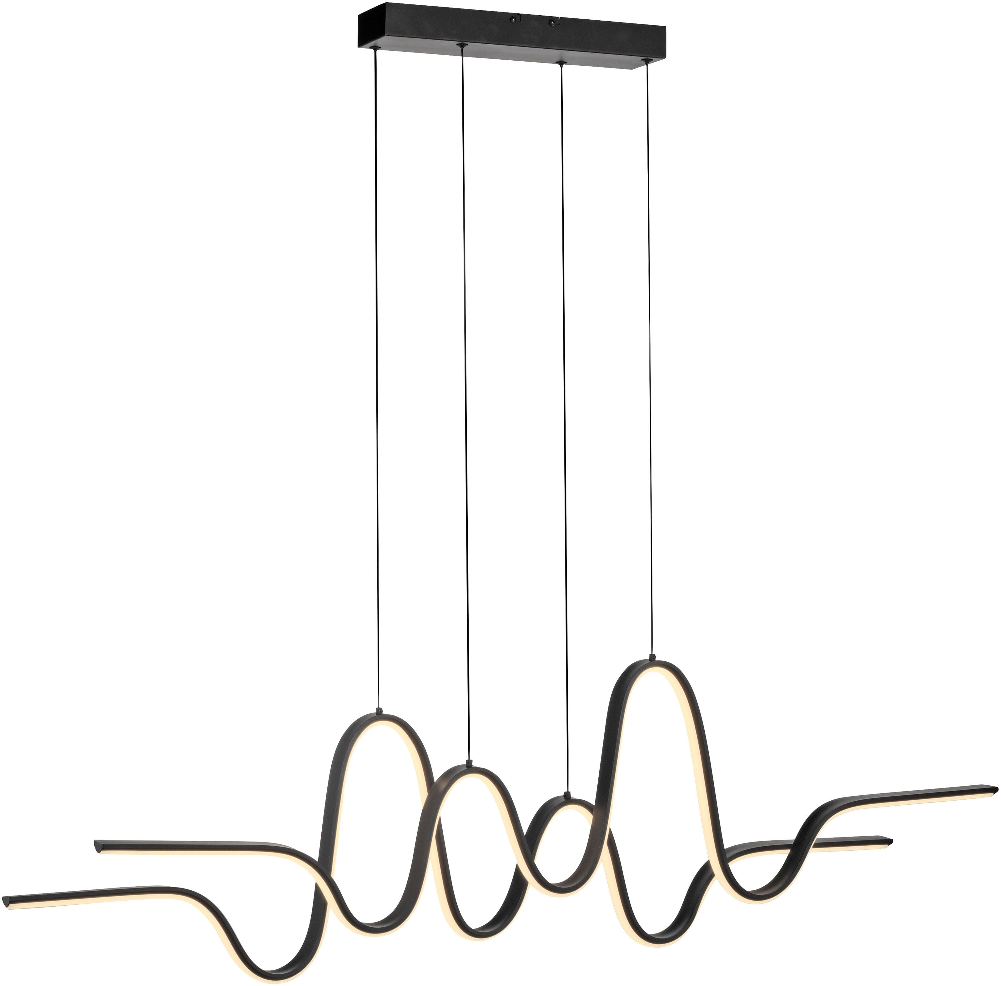 Paul Neuhaus Pendelleuchte ALTITUDE, Dimmfunktion, LED fest integriert, Warmweiß, LED, dimmbar, Simply Dim, Memory, nach Trennung vom Netz, Comfort Lift