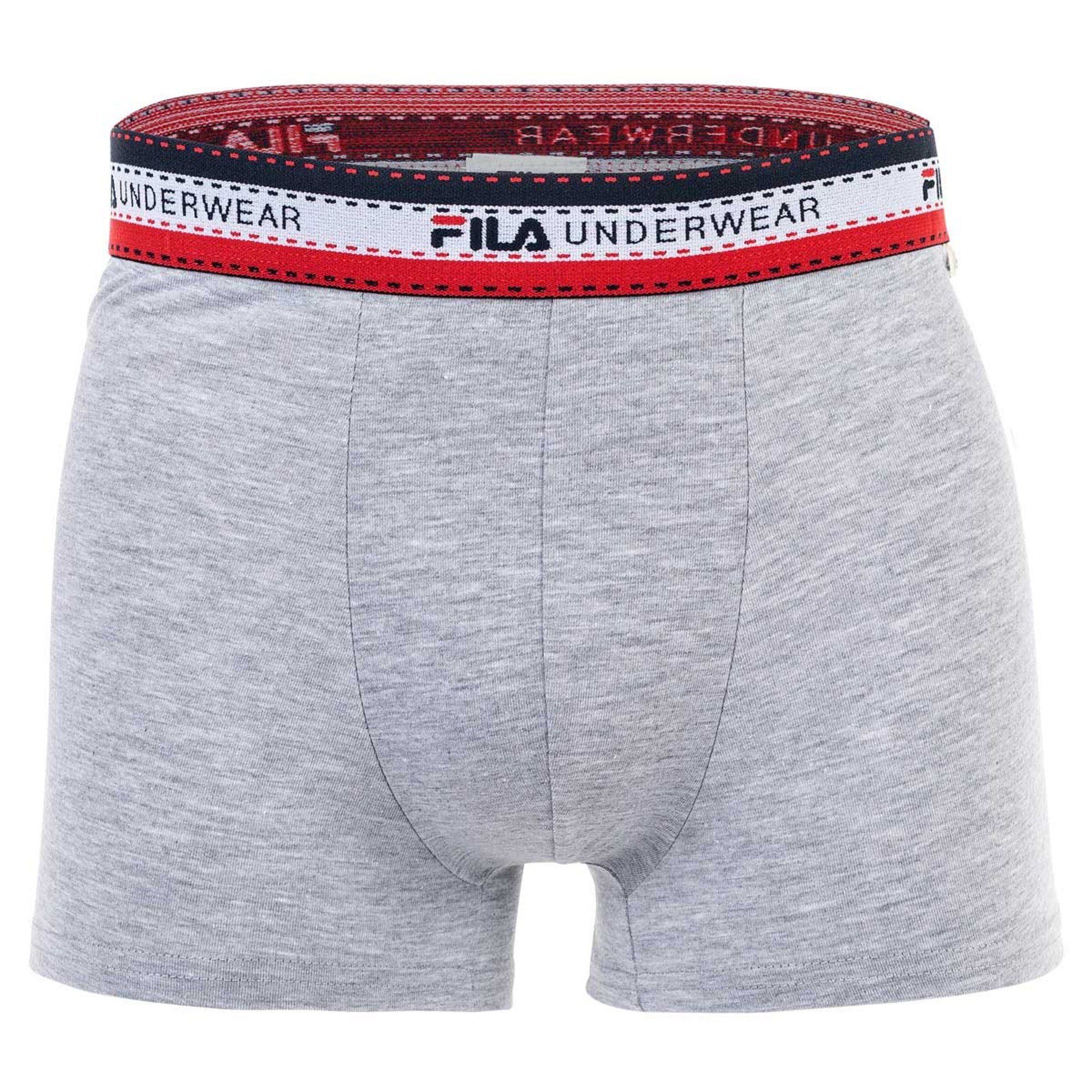 Fila Boxer Herren Boxershort 4er Pack Baumwollmischung (Packung, 4er Pack)