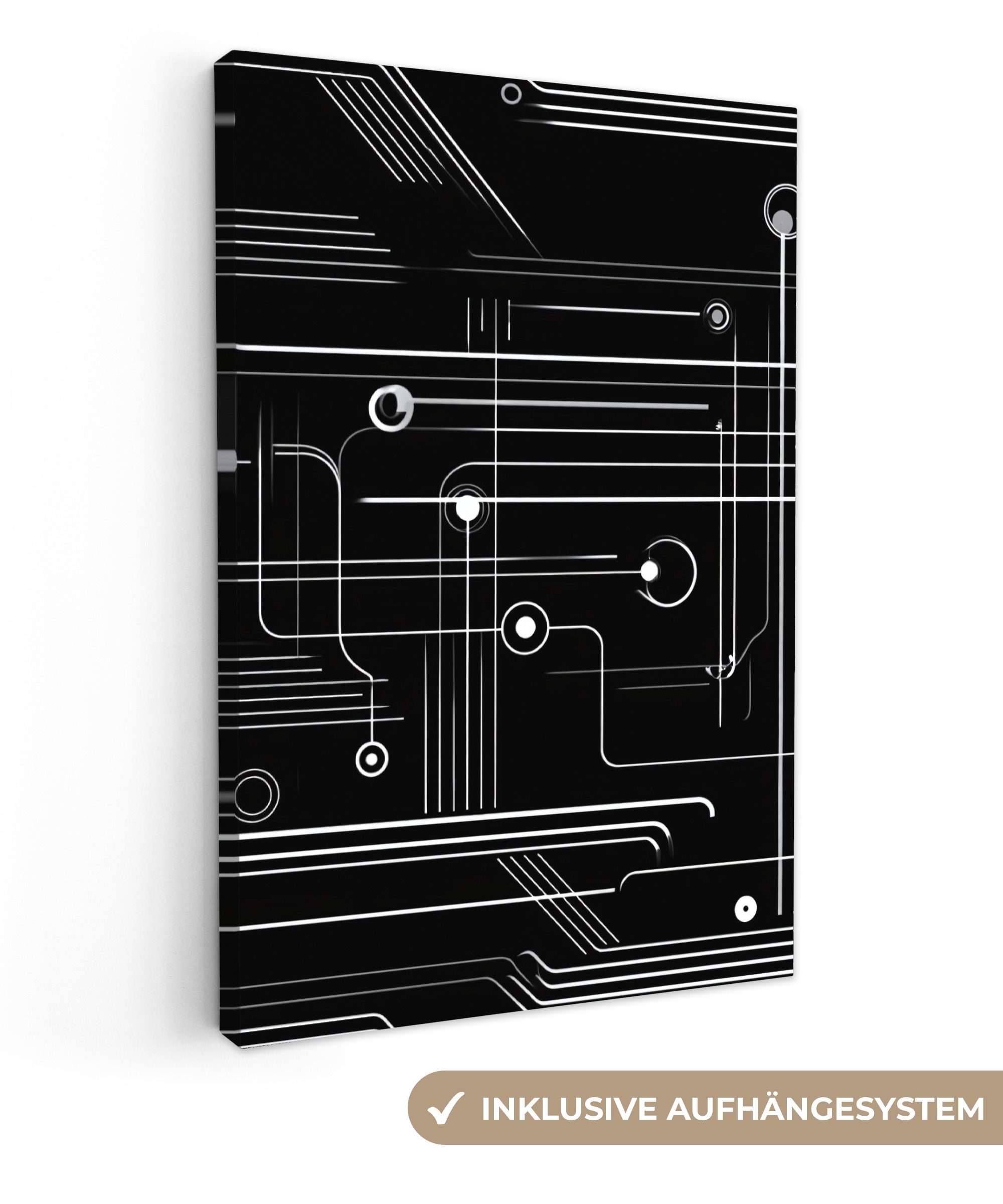 OneMillionCanvasses® Leinwandbild Spiele - Abstrakt - günstig online kaufen