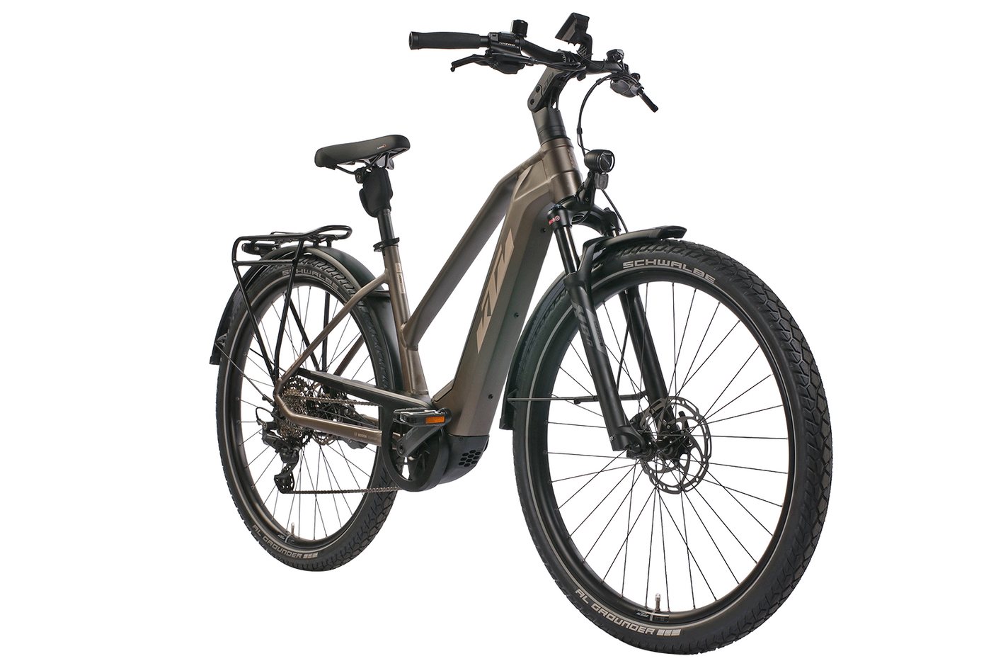 Thumbnail - KTM E-Bike KTM Macina Gran 710 750 Wh Damen trapez braun 2025, 10 Gang Shimano Deore M5130-10 LG shadow+, Kettenschaltun...