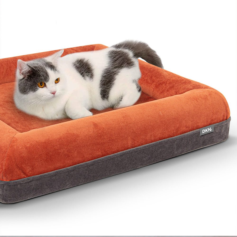 Seavas Tierbett Benek, Samt, waschbarer Bezug, orthopädisch, verschiedene Größen und Farben