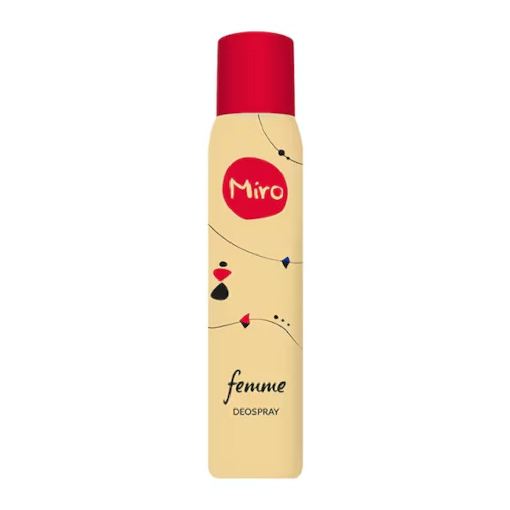 Miro Eau de Parfum Miro Femme Deospray Damendüfte 100 ml