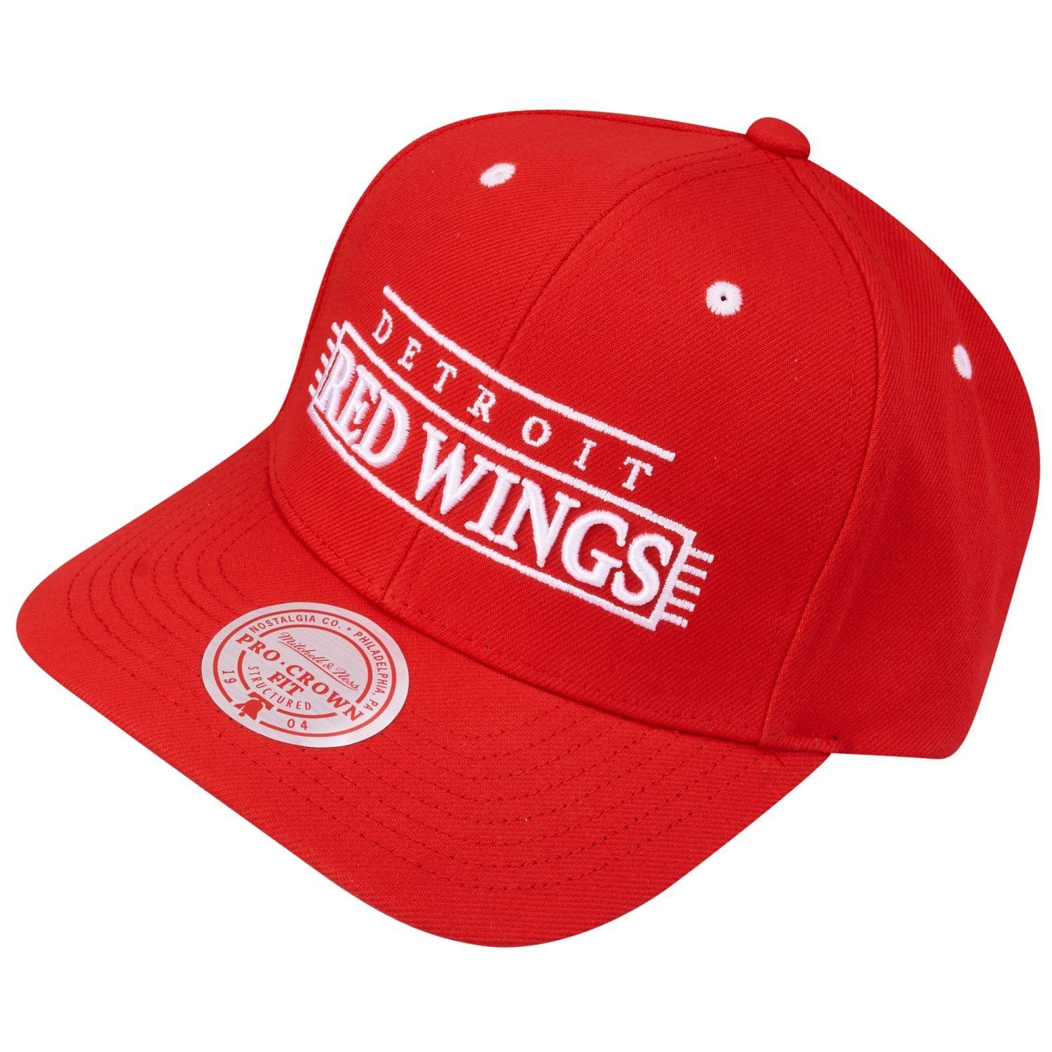 Snapback Wings LOFI Cap Ness Red Mitchell & Detroit PRO