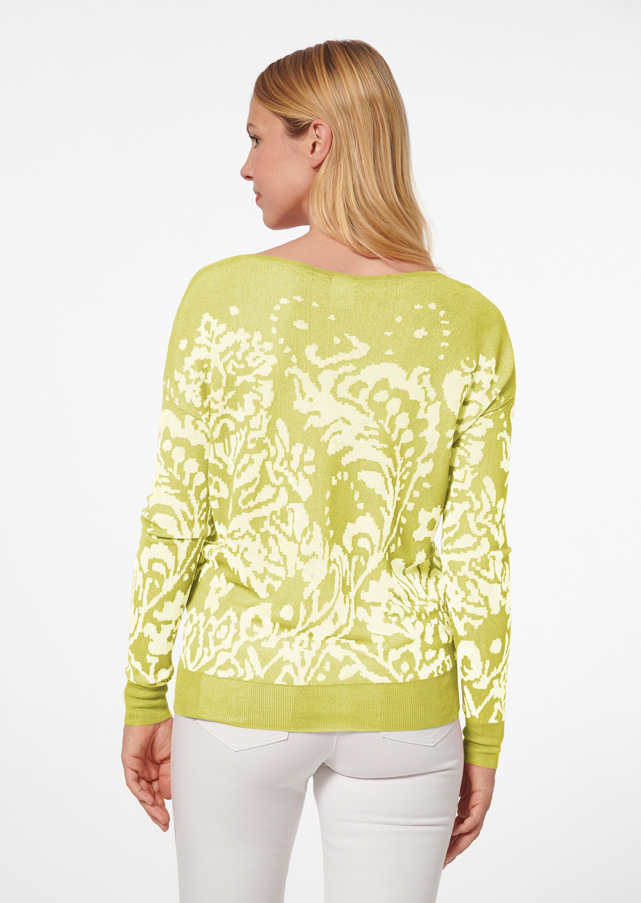 MADELEINE Strickpullover Jacquardpullover
