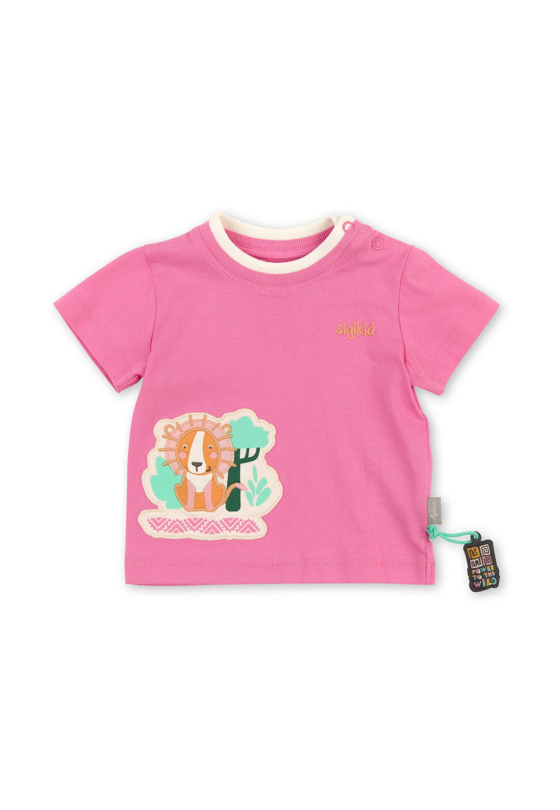 Shirt Baby pink T-Shirt T-Shirt Sigikid (1-tlg)