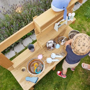 HOME DELUXE Outdoor-Spielküche MANDU Tannenholz