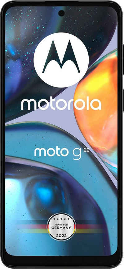 Motorola Motorola G22,64Gb, black (A) Handy (16.51 cm/6.5 Zoll, 64 GB Speicherplatz, 50 MP Kamera)